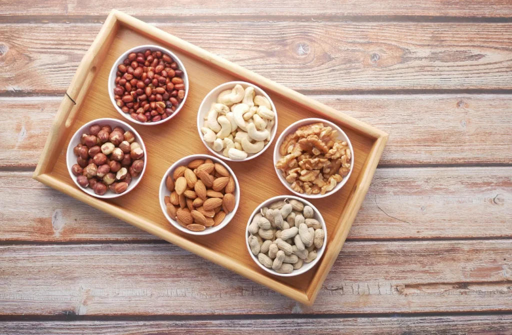 Nuts Replace Less Healthy Foods